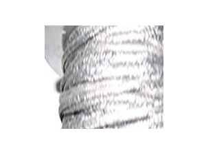 Grafiet Yarn Wrapped Met Wire Mesh